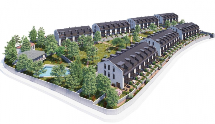 Zekeriyaköy Kuzeybükü 4 gün sonra görücüye çıkıyor! Zekeriyaköy'e çelik yapı güvencesiyle 42 sıralı villa!