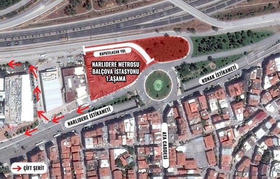 Narlıdere Metrosu nun inşaatı yarın başlayacak!