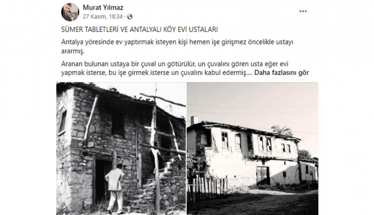 Bir zamanlar Anadolu da evler nasıl yapılıyordu? 