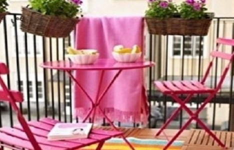 Balkonlar için dekorasyon önerileri!