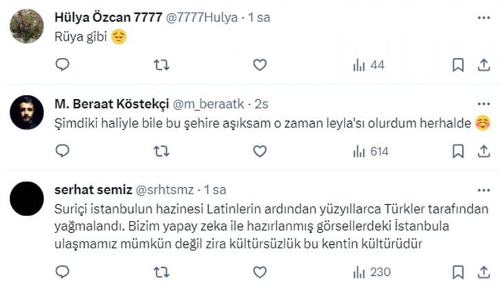 İstanbul un tarih dokusu korunsaydı bugün nasıl görünürdü? O görsellere yorum yağdı!