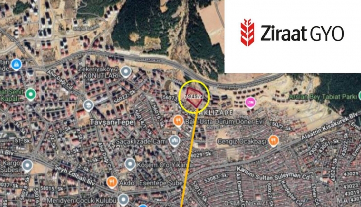 Ziraat GYO Kahramanmaraş'ta hayata geçireceği 128 konutluk projesinin değeri şimdiden 225 milyon TL!