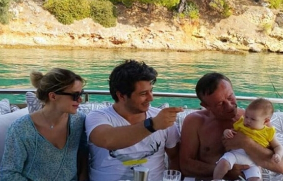 Ali Ağaoğlu bayramı Bodrum daki teknesinde kutladı!