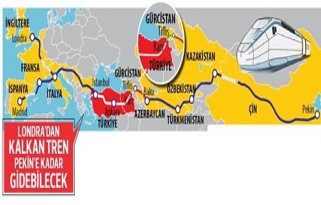 Bakü-Tiflis-Kars Demiryolu bugün açılıyor!