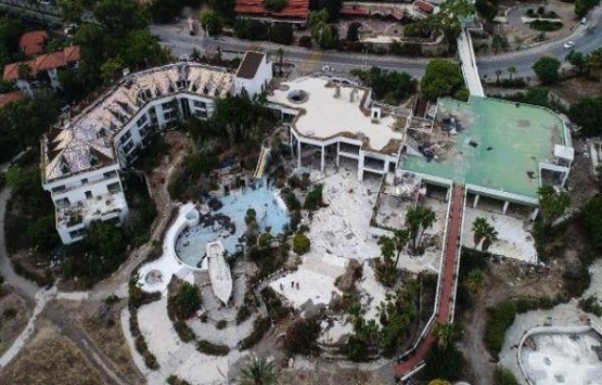 Kemer Naturland Eko Park ve Resort Otel hayalet otele dönüştü!
