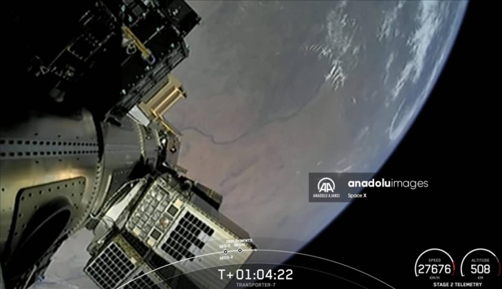 Milli gözlem uydusu İMECE başarıyla uzaya fırlatıldı