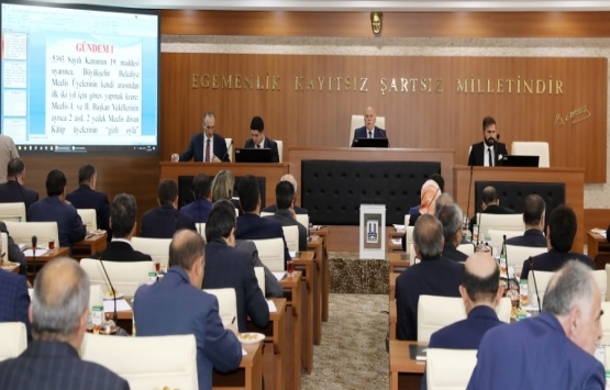 Erzurum Büyükşehir Nisan ayı toplantısı gerçekleştirildi!