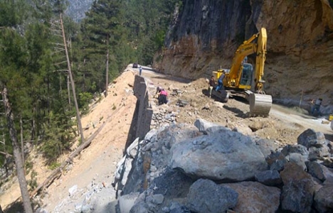 Antalya Taşatan yolu genişletiliyor!