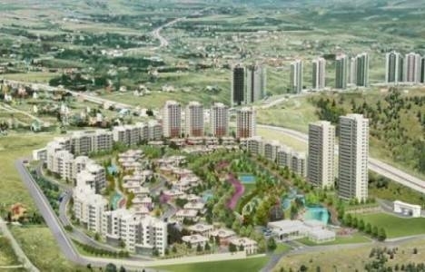 İncek Green Çayyolu şehir manzarasına hakim inşa ediliyor!