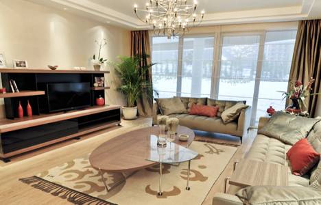 Vadistanbul projesinin örnek dairesinden ilk görüntüler!