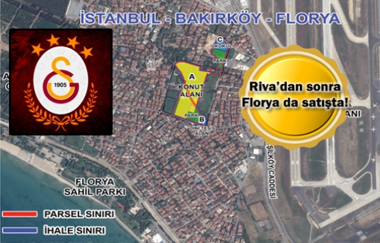 Galatasaray Florya arazisi 5 Nisan'da satışta!