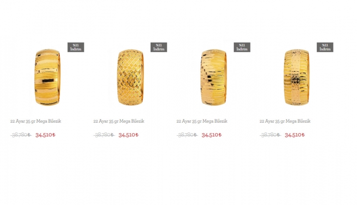 Koçak Pırlanta 22 ayar bilezikler ne kadar? İşte Koçak 22 ayar bilezik fiyatları! Koçak 2 Ekim 2022 fiyat listesi…