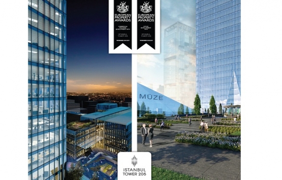  İstanbul Tower 205’e European Property Awards’dan 2 ödül!