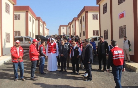 AFAD dan 112 Suriyeli aileye İdlib de konut!