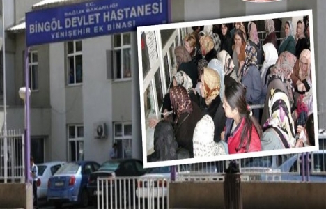 Bingöl'de şehir hastanesi yetersizliği!
