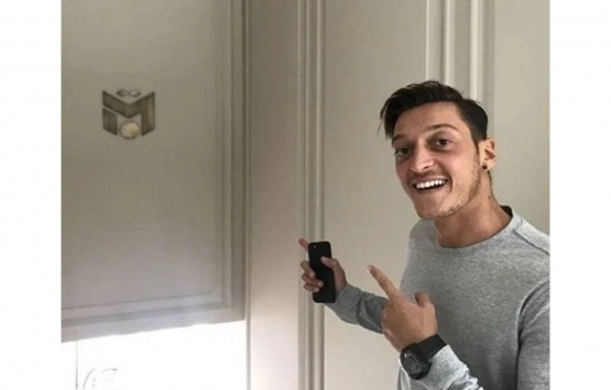 Mesut Özil in Londra daki lüks evi! 