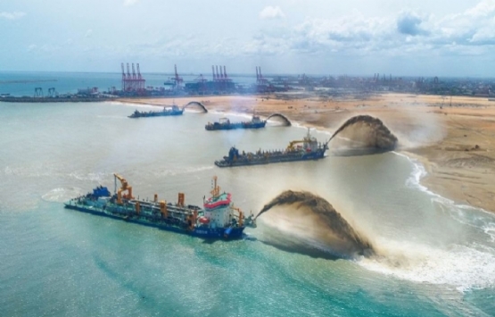 Kolombo Liman Şehri'nin ilk etabı tamamlandı!