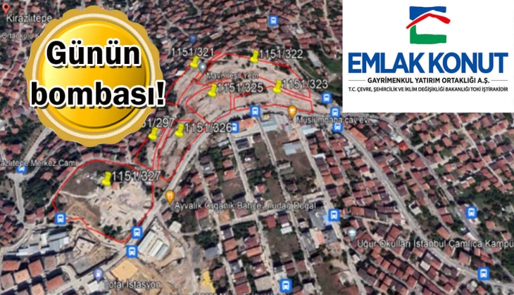 Emlak Konut GYO'dan Çamlıca'ya 1.230 konutluk yeni proje!