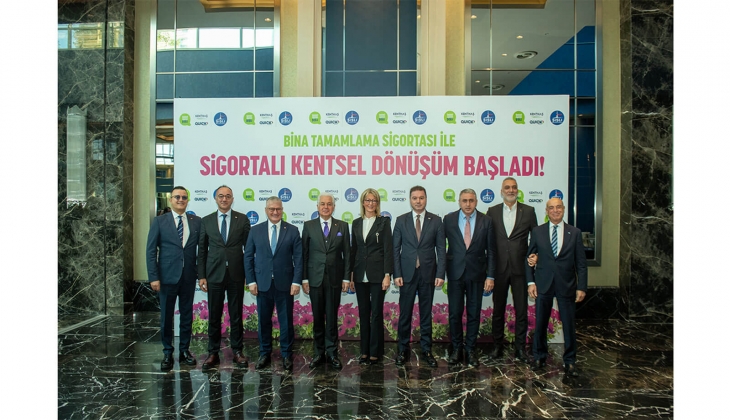 Türkiye de bir ilk! Bina tamamlama sigortasıyla sigortalı dönüşüm başlıyor!