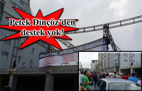 Makrom mağdurları Esenyurt'ta eylem yaptı!