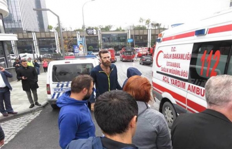 Varyap Meridian da yangın çıktı!