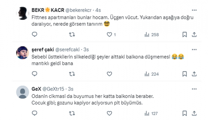 Binalarda her katta büyüyen balkon yapılır mı? İşte örneği! 