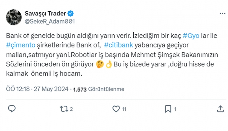 Gayrimenkul yatırım fonlarının projelere yatırım yapması çimento ve GYO hisselerine yarayacak!