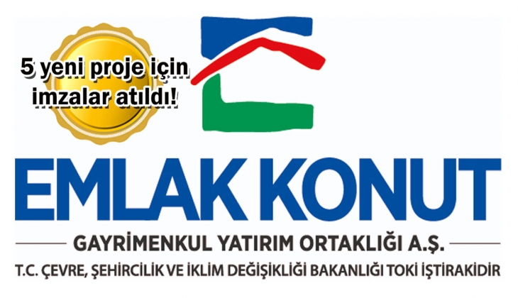 Emlak Konut GYO Adıyaman'daki deprem konutları için sözleşme imzaladı! 4.5 milyar TL'lik 5 proje! 