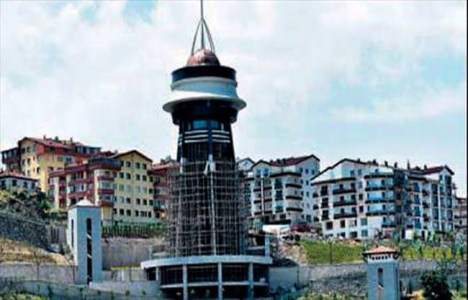 Ankara Mamak Planetaryum Kule'nin peyzaj çalışmaları bitti!