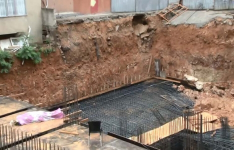 Maltepe'de bina inşaatında göçük: 1 ölü!