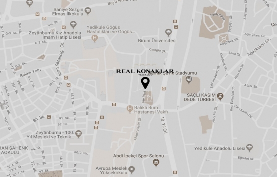 Real Konaklar Yedikule nerede?