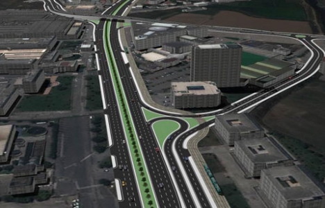 Panayır Kavşağı'na raylı sistem!