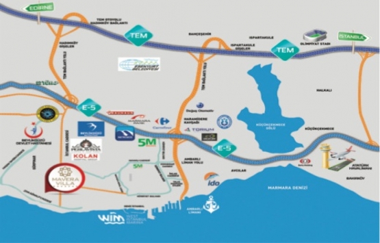 Topuzlar Yapı Mavera Villaları nda 2,5 milyon TL ye! Yeni proje!