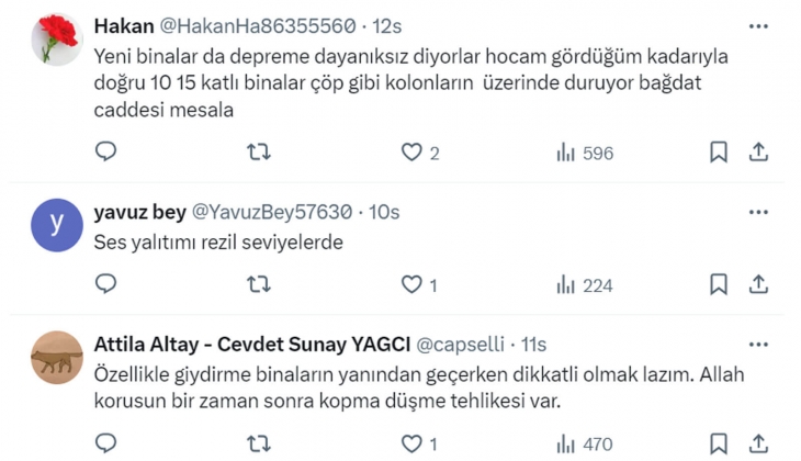 Tebernüş Kireçci sordu: Türkiye de konut kalitesi iyiye mi gidiyor, kötüye mi?