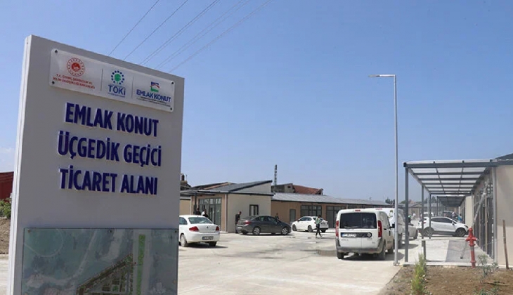 Hatay da 67 iş yeri tamamlanarak depremzede esnafa teslim edildi!