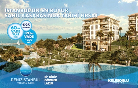 Deniz İstanbul'da teslimde yüzde 57 prim fırsatı!