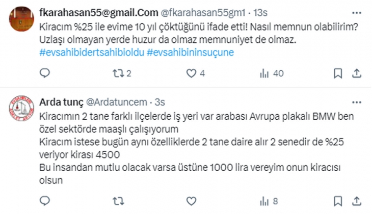 Ev sahibinizden, kiracınızdan mutlu musunuz? Yüzde 25 sınırına tepki dinmiyor!