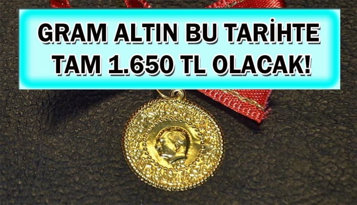 Gram altın bu tarihte tam 1.650 TL olacak! İslam Memiş resmen açıkladı! Bu tarihi duyanın ağzı adeta kulaklarına vardı!