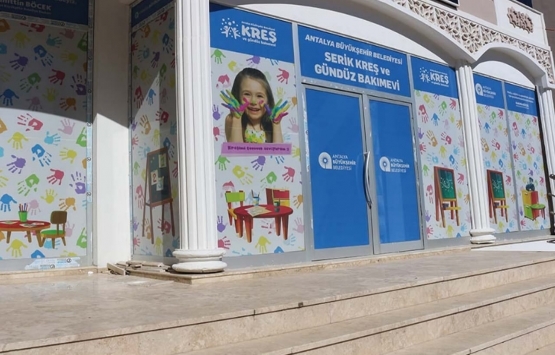 Serik in yeni kreş ve gündüz bakımevi açılışa hazırlanıyor!