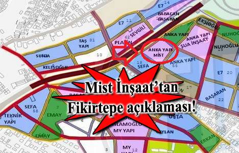 Mist İnşaat, Fikirtepe'de ada sıkıntısı raporuna itiraz etti!