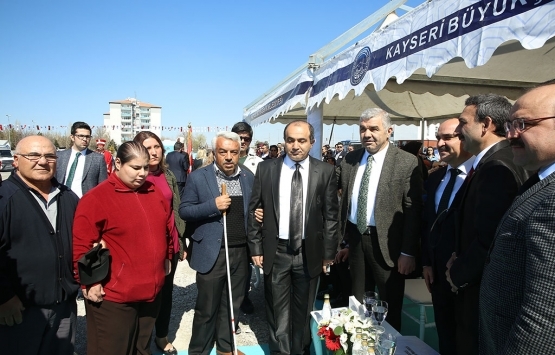 Kayseri Engelsiz Yaşam Evi'nin temeli atıldı!