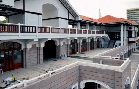 Hacı Bayram Kitapçılar Çarşısı yeniden inşa edildi!