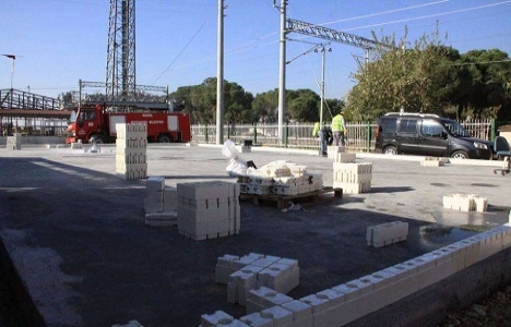 Saruhanlı itfaiyesine Avrupa mimarisi!