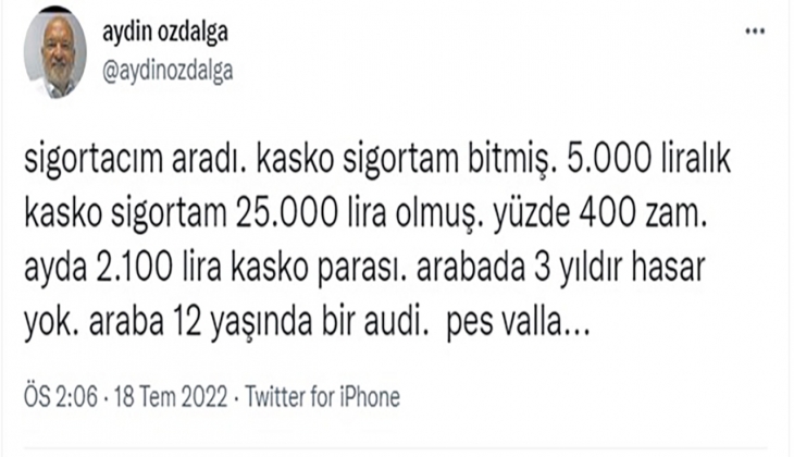 Böyle zam görülmedi! 5 bin liradan 25 bin liraya çıktı ayda 2100 lira taksitle ödenecek