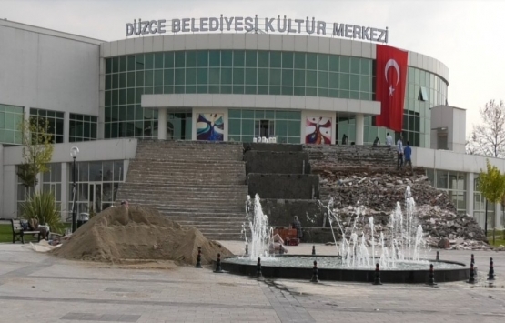 Düzce Belediyesi Kültür Merkezi onarıma alındı!