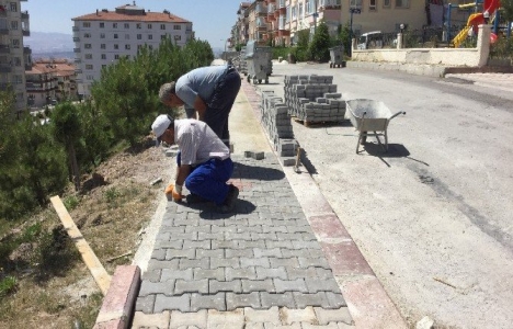 Ankara Pursaklar'da bin 200 metrelik imar yolu çalışması tamamlandı!