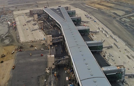 3. Havalimanı kulesi havadan görüntülendi!