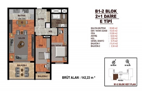 Seyran Şehir daire planları!