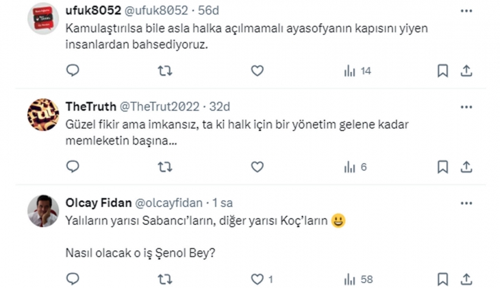 İstanbul Boğazı ndaki tüm yalılar kamulaştırılmalı ve halka açılmalı!