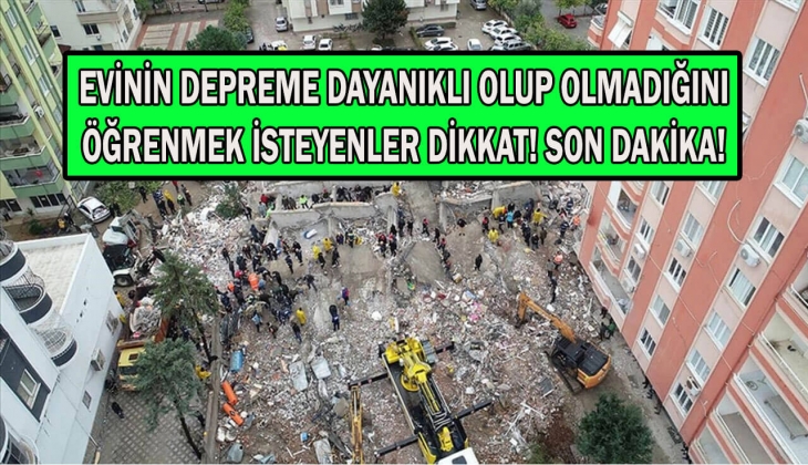 Bina deprem testi başvurusu nasıl yapılır? Deprem risk analizi sonucu ne zaman çıkar? Talep katlandı! 